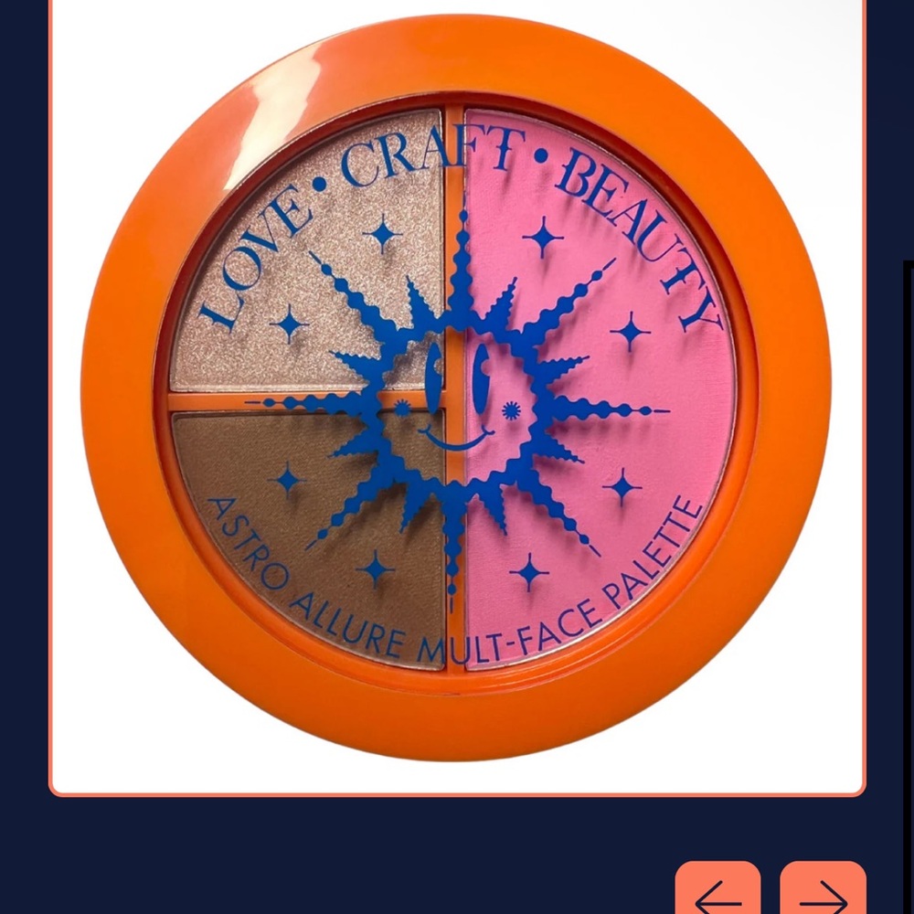 Astro Allure Multi-Face Palette - Pink and Brown